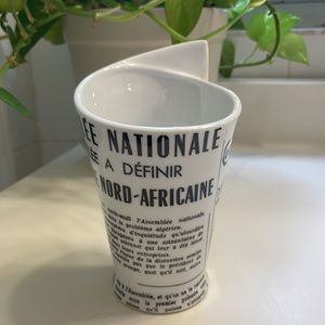 Williams Sonoma Newspaper Cone Ceramic 12oz Snack French Fry